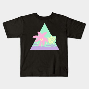 Glitter Hair Flair [Pastel] Kids T-Shirt